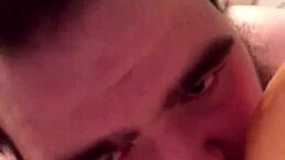 Young Gay Chub Feels Intense Pleasure Sucking And Riding Dildo