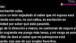 caught at home with my lover, what a story.