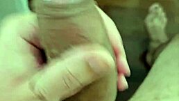 Young Brazilian cutie jerks off and cums hard! 🔥