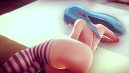 big ass cosplay girl fucks in pov