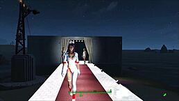 Fallout 4 Fashion Meets Cyberpunk 2077 in Sexy Anime Style