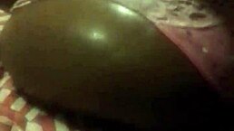 I put panties on fake pussy, but it looks silly.