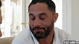 latina summer col and teen madi collins bang stepdads. pervy guys pound hot chicks hard!