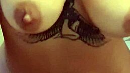 Claudia Bavel Rips Clothes For Intense Masturbation.