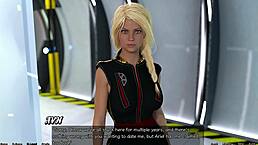 Blonde virgin caught with step sister in space 😱