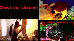 Young Latin couple enjoys romantic sex.