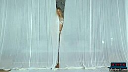 Gorgeous Blonde MILF Bexie Williams Strips and Poses Seductively