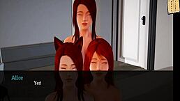 My new family 210 in 3D cartoon anime 😊