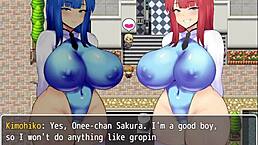 eu e minhas amigas perseguem criminosos ntr police ruri sakura parte 1