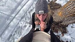 isn't outdoor sex in the park during winter just wild and thrilling?