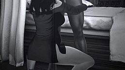 a rose by any other name features monster cock and big tits in hentai