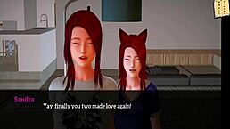 My new family 210 in 3D cartoon anime 😊