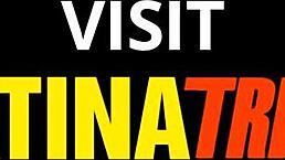 Latina Horny Rides Big Cock In Bedroom Fucking!