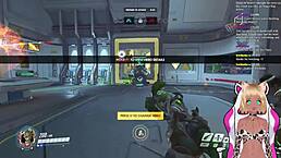 Vtuber Lewdneko Plays Overwatch And Gets Spanked Part 1