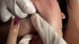 I taught this teen her first anal lesson, and she came so hard with a facial.