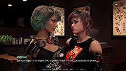 Big Cock FFM Action in The Hellcat Lounge Part 3