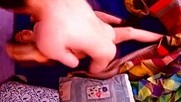 Young Latin couple enjoys romantic sex.