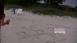 Shy First Time Flashers Exposing Tits On Florida Beach