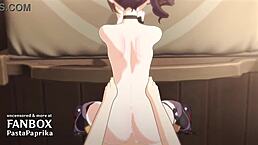 3D卡通中出与后入式在热门动漫场景中