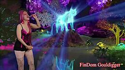 Joy enjoys her favorite game