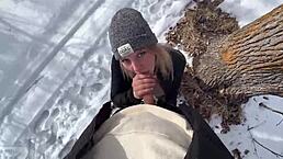 isn't outdoor sex in the park during winter just wild and thrilling?