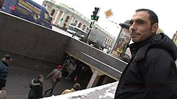 dirty blonde anny gets picked up and ass fucked intensely in prague.