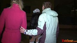 angela and maria swap partners in wild blowjob contest