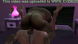 Little Whore Giving It Good In The Sims 4