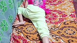 Desi girl gets hardcore sex with devar, including creampie and muff diving 🔥