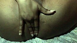 caramel kush playing with her pussy after drinking dusse