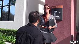 wankz, watch this bitchy milf boss get tamed by a hard cock with facial.