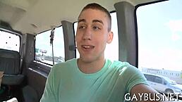 Lusty blowjob with a hawt homosexual, sucking cock bareback.