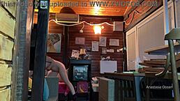 i met delivery guy naked he asked me to touch my boobs and i let him do it