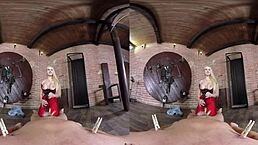 Hot Bdsm In Virtual Reality. Spanking And Femdom Tease?
