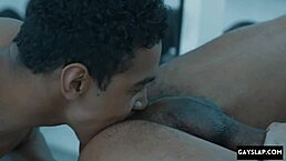 Intense Black on Black Gay Action Awaits