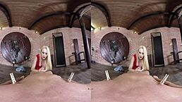 Hot Bdsm In Virtual Reality. Spanking And Femdom Tease?