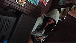 Jayden Jaymes Plays With Her Big Boobs And Pussy