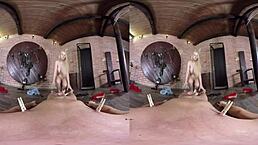 Hot Bdsm In Virtual Reality. Spanking And Femdom Tease?