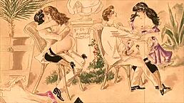 Back in Time with Vintage Erotic Sketches