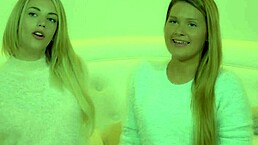 Abby Cross and Blake Eden model before diving into 4k passion