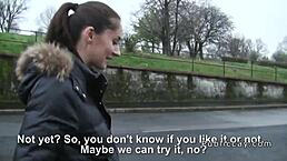 hungarian couple bangs hard for camera indoors