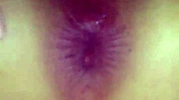 hey, this filthy slut wife rubs herself so good while cheating on her man.