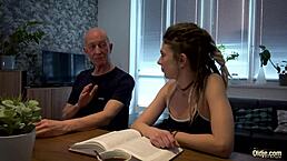 Fucking young wet pussy hard, cumming in mouth.