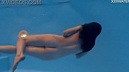 Marfa, The Unique And Beautiful Pornstar, Explores Underwater