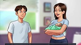 summertime saga 245 features erotic game with characters in intimate situations