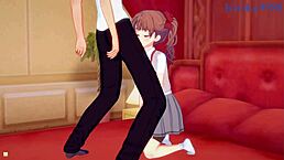 Mikoto Misaka and Kuroko Shirai Have Intense Sex with Kazari Uiharu and Toma Kamijo.