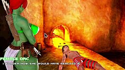 Mistress Orc Appears In Breeding Island Episode 23.