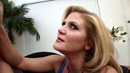 Milf Ginger Lynn Craves Licking Young Blonde Babe's Tight Body