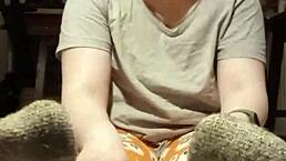 Promotional for smelly dirty feet videos with hundreds free