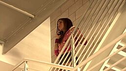 Young brunette with great ass rides black cock for cream pie